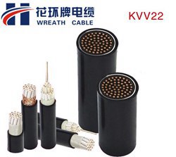 屏蔽控制電纜_KVV22